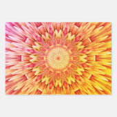 Schönes Farbkaleidoskop Geschenkpapier Set (Vorderseite 3)