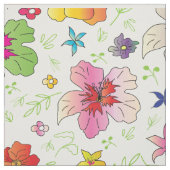 Schönes Farbmuster der Blume Stoff (Muster)