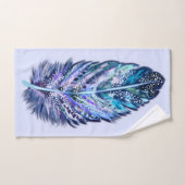 Schönes Feather Bath Handtuch Set - Ihre Farben (Handtuch)