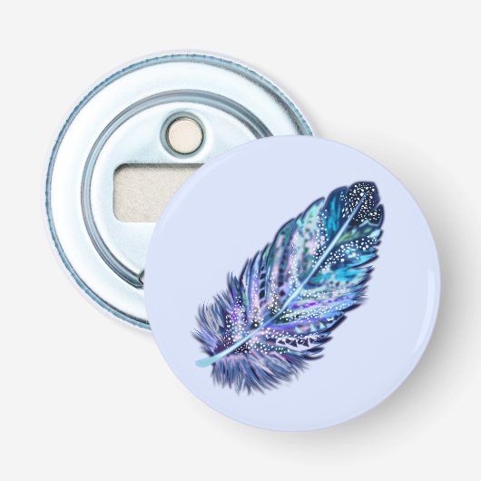 Schönes Feather Bottle Opener Flaschenöffner (Vorderseite)