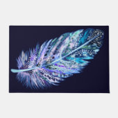 Schönes Feather Doormat - Farbe auswählen Fußmatte (Vorderseite)