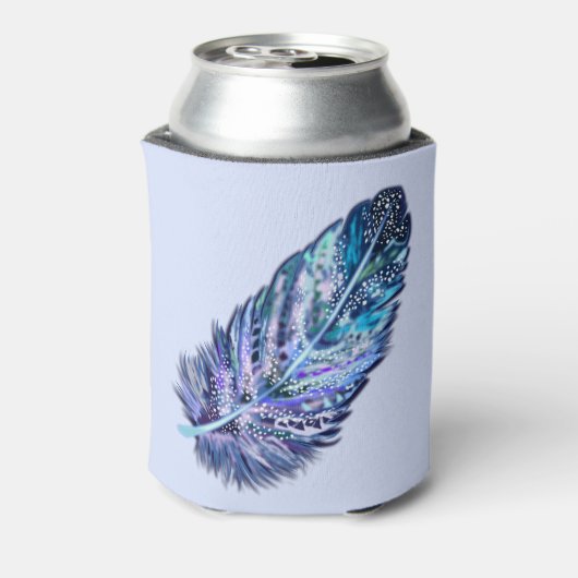 Schönes Feather Dosenkühler (Kanne Rückseite)