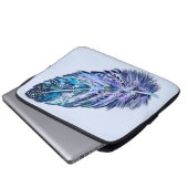 Schönes Feather Laptop-Sieb Laptopschutzhülle (Vorne Knopf)