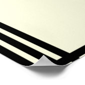 Schönes Feather Wall Poster (Ecke)