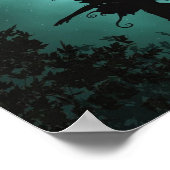 schönes Feenposter Poster (Ecke)