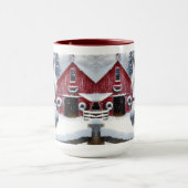 Schönes Ferienpferd mit Kardinal Tasse (Zentrum)