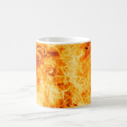Schönes Feuer Kaffeetasse (Mittel)