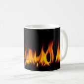 Schönes Feuer Kaffeetasse (VorderseiteRechts)