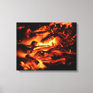Schönes Feuer Leinwanddruck