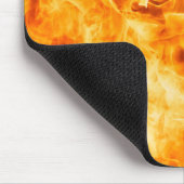 Schönes Feuer Mousepad (Ecke)