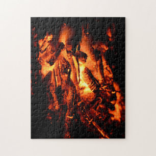 Schönes Feuer Puzzle