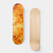 Schönes Feuer Skateboard (Vorderseite)