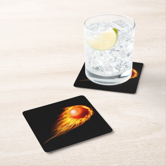 Schönes Fire Ball Untersetzer Set (Vor Ort)