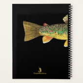 Schönes Fishing Journal Planer (Rückseite)