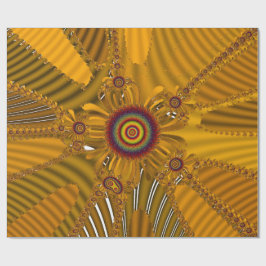 Schönes florales Muster Geschenkpapier