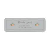 Schönes, florales rustikales Design (Vorne)