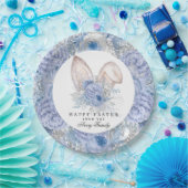 Schönes, florales WasserfarbenOstern Pappteller (Party)