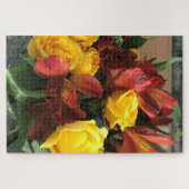 Schönes Florals großes Jigsaw Puzzle (Horizontal)