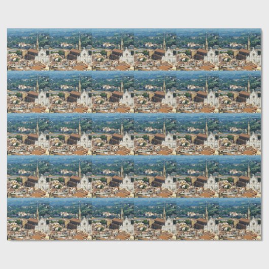 Schönes Florence Geschenkpapier (Flach)