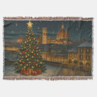 Schönes Florenz Weihnachten Decke