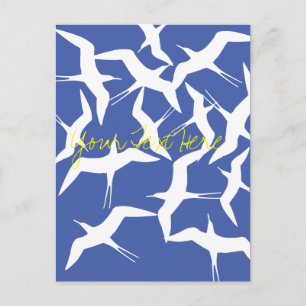 Schönes Flugvögel-Muster-Produkt Postkarte