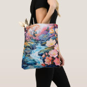 Schönes Flusstal Morning Landschaft Tasche (Von Nahem)