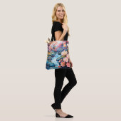 Schönes Flusstal Morning Landschaft Tasche (Am Model)