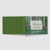 Schönes Forest Scene Gästebuch (Voll)