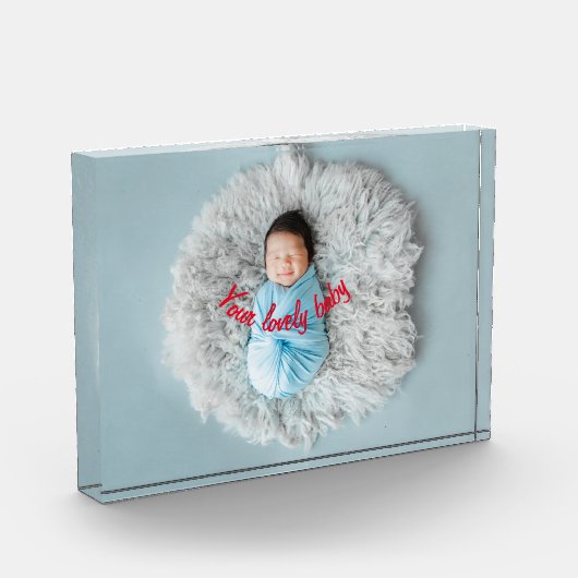 Schönes Foto-Album meines Babys, meine Liebe Fotoblock (Links)