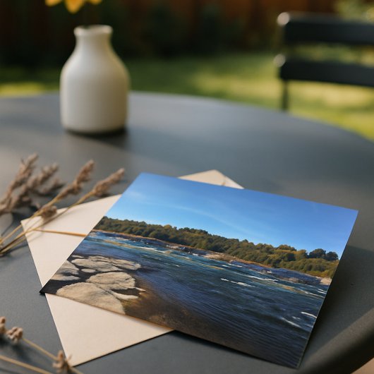 Schönes Foto des James River Postkarte