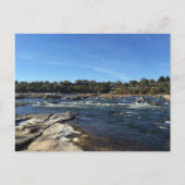 Schönes Foto des James River Postkarte (Vorderseite)