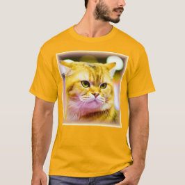 Schönes Foto einer Niedlichen Katze . Jetzt kaufen T-Shirt