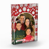 Schönes Foto für Familien Frohe Weihnachten Foto B (Links)