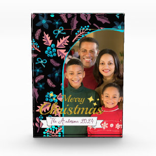 Schönes Foto für Familien Frohe Weihnachten Foto B