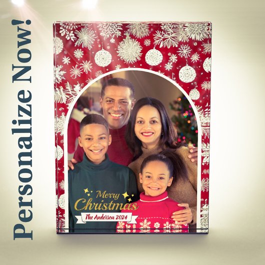 Schönes Foto für Familien Frohe Weihnachten Foto B