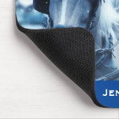 Schönes Foto für Pferde im Winter Mousepad (Ecke)