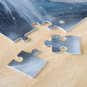 Schönes Foto für Pferde im Winter Puzzle (Seite)