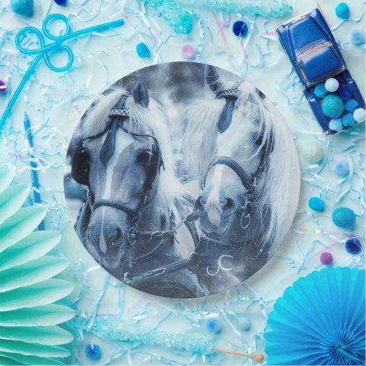 Schönes Foto für Pferde Pappteller (Party)