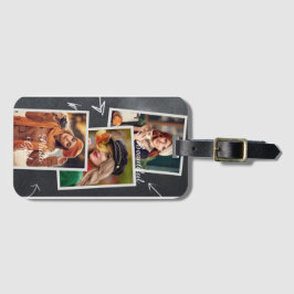 Schönes Foto Girl Gepäckanhänger