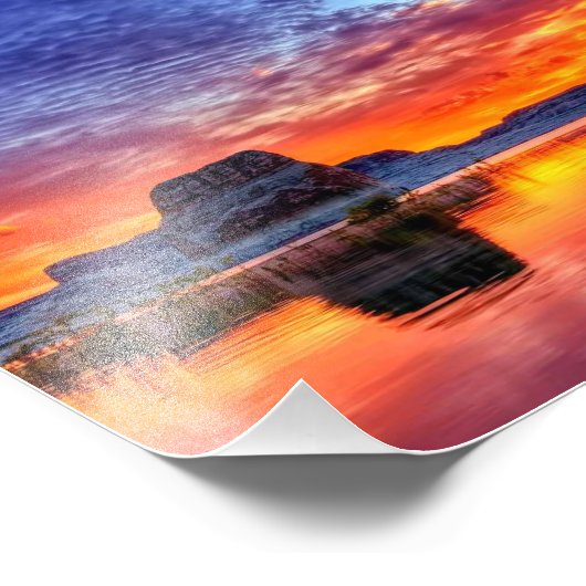 Schönes Foto im Freien Print (Ecke)