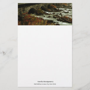 Schönes Foto Landschaftlich Natur Briefpapier