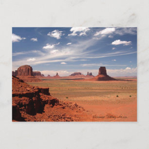 Schönes Foto Monument Valley in Arizona Postkarte