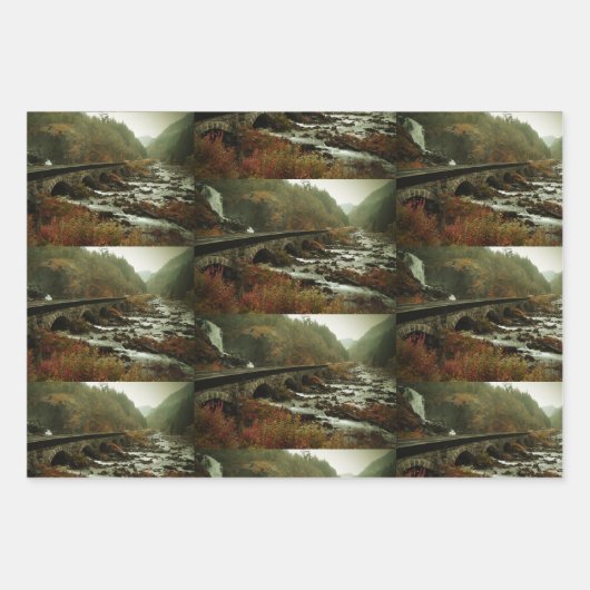 Schönes Foto-Muster für Landschaftliche Natur Geschenkpapier Set (Vorderseite 2)