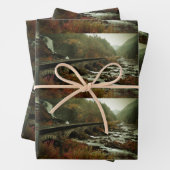 Schönes Foto-Muster für Landschaftliche Natur Geschenkpapier Set (Beispiel)