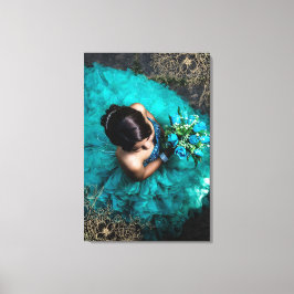 Schönes Foto-Overlay Leinwanddruck