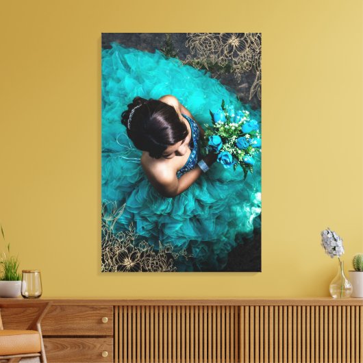 Schönes Foto-Overlay Leinwanddruck (Insitu (Wohnzimmer))