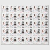 Schönes Foto Text Mermaid unter dem Meer Geschenkpapier (Flach)