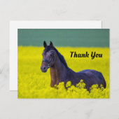 Schönes Foto von Rosgelben Blumen Vielen Dank Postkarte (Vorne/Hinten)