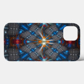Schönes Fraktal Design Case-Mate iPhone Hülle (Rückseite (Horizontal))