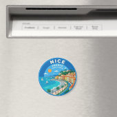 Schönes Frankreich Magnet (In Situ (Geschirrspüler))
